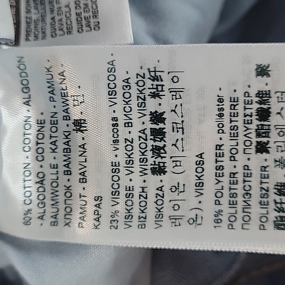 Levi's Mid Rise Straight Leg Jeans size 14 - Picture 9 of 9